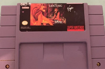 Cartucho The Lion King SNES Super Nintendo Foto 1 de 3