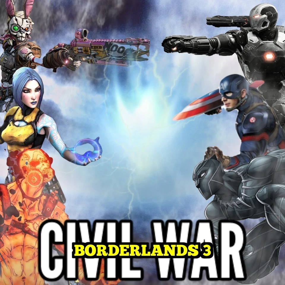 PS/XBOX/PC/SWITCH Borderlands 3 Civil War Modded Guns BL3 Level 72 - Image 1 of 1