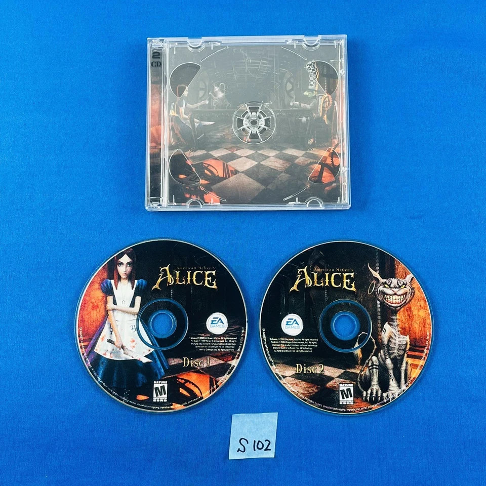 ◇S102 American McGee's Alice (PC: Windows, 2000) Only Disc Tested Work - Image 1 of 4