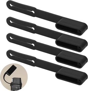 Paquete de 4 conectores de arnés de cableado de remolque plano de 4 pines para el lado del vehículo cubierta antipolvo -...  - Imagen 1 de 6