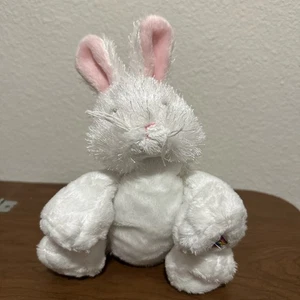 Ganz Webkinz HM078 Rabbit Plush Stuffed Animal No Code White Easter Bunny Cute - Picture 1 of 6