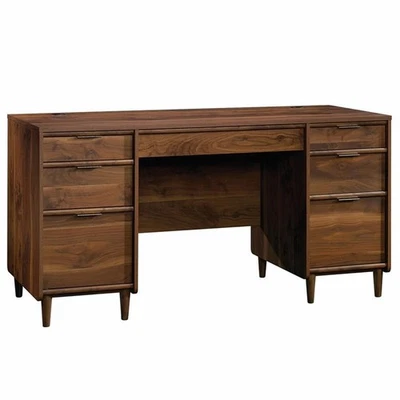 Sauder Clifford Place Engineered Wood Computer Desk in Grand Walnut - Image 1 of 4