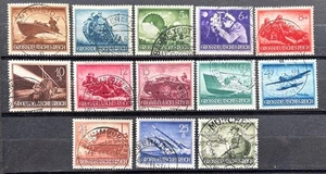 Imperio alemán 873/85 Wehrmachtsatz II, compl. estampado - Imagen 1 de 1