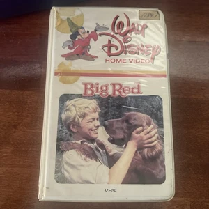 Vintage Disney Big Red 1962 VHS Tape Home Video White Clamshell - Picture 1 of 3