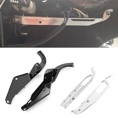 Inner Front Batwing Fairing Support Brackets Set For Harley Electra Glide Street - Image 1 of 4