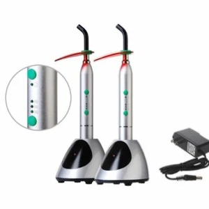 2X Luz de Curado Dental INALÁMBRICA Lámpara LED Ortodoncia Orto Luz 2000mw/cm2 SK - Imagen 1 de 10