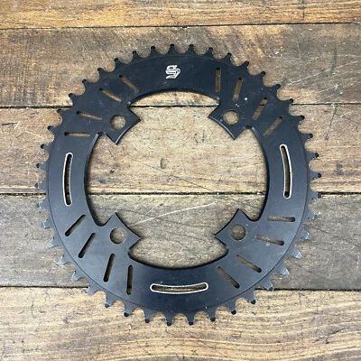 Передняя звездочка SNAP 43 зуба черная 104 BCD старая школа BMX 43t сплав цепное колесо - Изображение 1 из 4