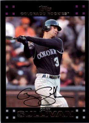 2007 Topps #205 Cory Sullivan NMMT Rockies  - Image 1 of 2