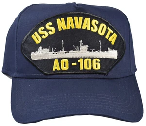 USS Navasota AO-106 Ship HAT - Navy Blue - Picture 1 of 1