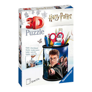 Harry Potter 3D Puzzle Aufbewahrungsbecher Ravensburger Schreibtisch Schule