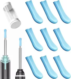 9 Pcs Silicone Ear Spoon Tips Cleaner Otoscope Replacement Accessory Set...  - Picture 1 of 8