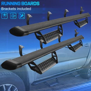 Fit 22-25 Toyota Tundra Crew Max 3" HOOP Running Board Nerf Bar Pickup Drop Step - Picture 1 of 9