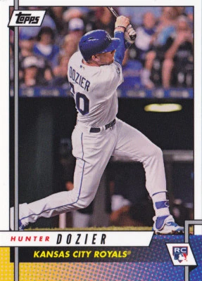 2017 Topps On Demand Rookie Class Hunter Dozier Kansas City Royals 19 RC - Image 1 of 2