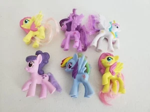 (J5) McDonalds Happy Meal Hasbro My Little Pony Figures Toys 2015-2016 lot of 6 - Picture 1 of 6