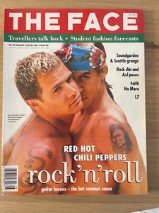 THE FACE NO. 47 - AUGUST 1992 - RED HOT CHIKLI PEPPERS - FAITH NO MORE- - Imagen 1 de 1