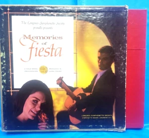 Longines Symphonette Memories Of Fiesta 5 Vintage Record Set With Booklet - Picture 1 of 19