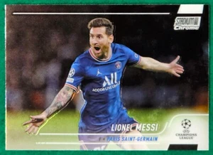 Lionel Messi - 2021-22 Topps Stadium Club Chrome UEFA Champions #30 Soccer Card - Picture 1 of 3