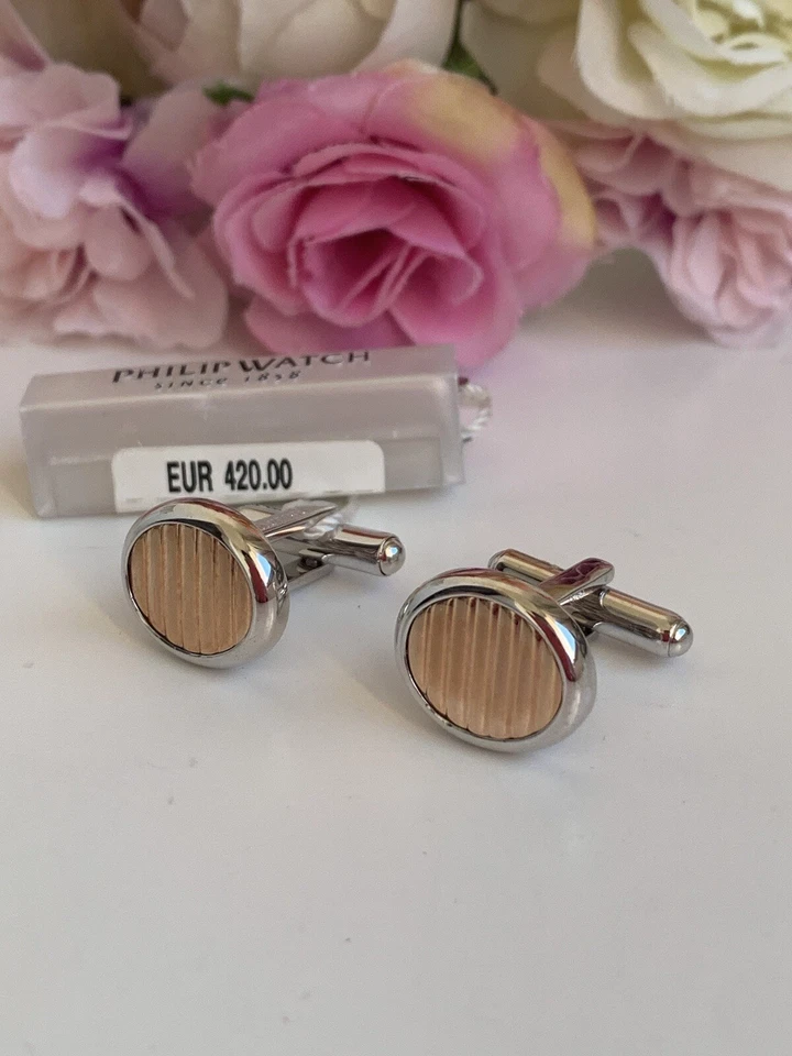 Gemelli Philip Watch In Argento&Oro Rosa - Immagine 1 di 4