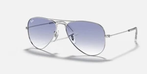 NEW KIDS Ray-Ban Jr Sunglasses RJ9506S 52-17-125 silver & light blue mirrored - Picture 1 of 2