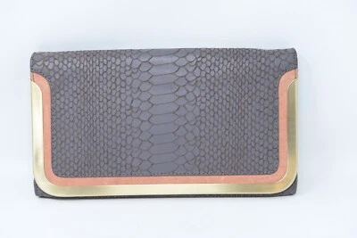 Bolso de Mano Botkier Misha Cuero Serpiente Repujado con Correa Opcional Foto 1 de 4