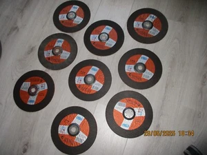 9x Tyrolit 42F 230 x 3 x 22,23 A30N-BFXA Trennscheiben nichteisenmetalle NEU - Picture 1 of 2