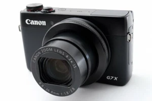 Canon PowerShot G7 X 20.2MP Digital Camera Black [Exc+++] w/Box,8GB SD Card[jkh] - Picture 1 of 12