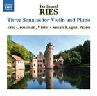 Susan Kagan - Ries : Violin Sonatas 1 &amp; 2 [Eric Grossma... - Susan Kagan CD LYVG