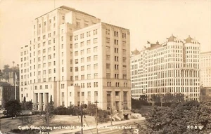 California State Bldg & Hall of Records Los Angeles, CA Vtg 1950 RPPC Postcard - Picture 1 of 2