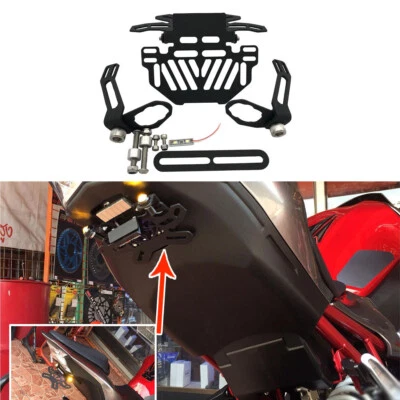 Soporte de matrícula para Honda MSX125 GROM MSX125SF 2017 2018 2019 2020 Foto 1 de 4