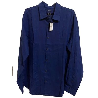 Camisa Oxford de lino GAP Foto 1 de 4