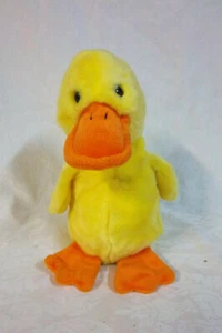 Ty Duck 1998 10" Quackers Plush Soft Toy Stuffed Animal - Picture 1 of 8