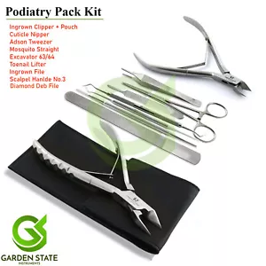 Podiatry Surgical Instruments Lifter Toenail Removal Cuticle Clippers Nail File - Bild 1 von 12