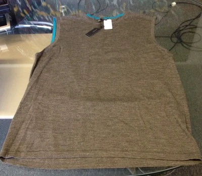DKNY HOMBRE WEAR SIN MANGAS TALLA XL 100% LANA/LAINA Foto 1 de 4