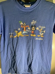 Kids Official Disneyland Resorts Characters T Shirt. Size Large. - Picture 1 of 7