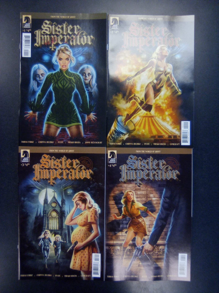 DARK HORSE Sister Imperator #1 - 4 Complete Comic Book Series Ghost First Print 2025