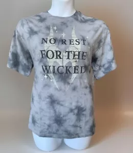 Disney Maleficent "No rest for the wicked" Halloween Shirt Unisex NEU S, L 170 - Bild 1 von 5