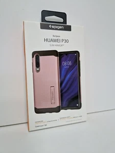 Spigen Huawei P30 Slim Armor Back Case - Rose Gold - Picture 1 of 3