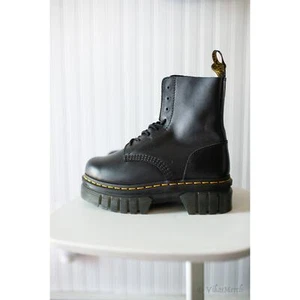 Dr. Martens AUDRICK NAPPALEDER PLATEAU STIEFELETTEN 10 Damen - Bild 1 von 3