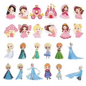 5D DIY Kids Diamond Painting Stickers Digital Painting Art Decoration Kids Gifts - Picture 1 of 55