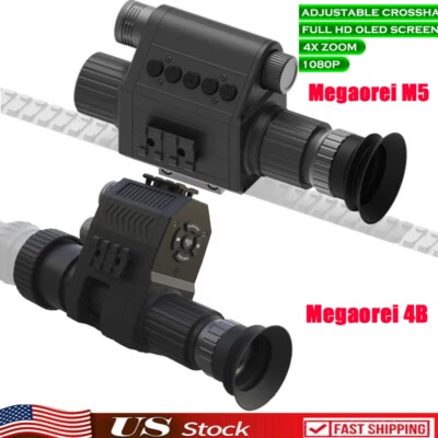 Megaorei Hunting Night Vision Scope 940nm/850nm Laser IR Infrared Video Recorder - Image 1 of 4