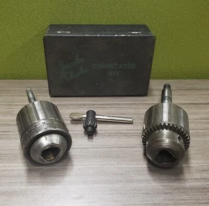 Jacobs Chucks Commutator Kit # 75A & # 100 With Key & Metal Box - Picture 1 of 21