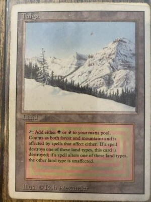 Taiga X (1) MTG Revised Light Play 04012502  (RG) 4RCards - Image 1 of 2