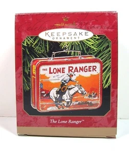 CHRISTMAS Hallmark Ornament Keepsake 1997 The LONE RANGER & Silver LUNCH BOX - Bild 1 von 6
