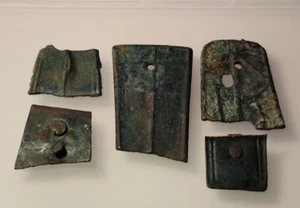 FRAGMENTO DE CINTURÓN MILITAR ILYRIA. BRONCE. ¡MUY RARO!¡! - Imagen 1 de 14