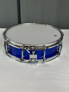 Navy Blue Acrylic Piccolo Drum SD14x4-NB - Picture 1 of 5