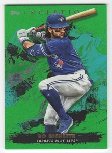 BO BICHETTE 2021 Topps Inception GREEN Parallel #54 Toronto Blue Jays - Picture 1 of 2