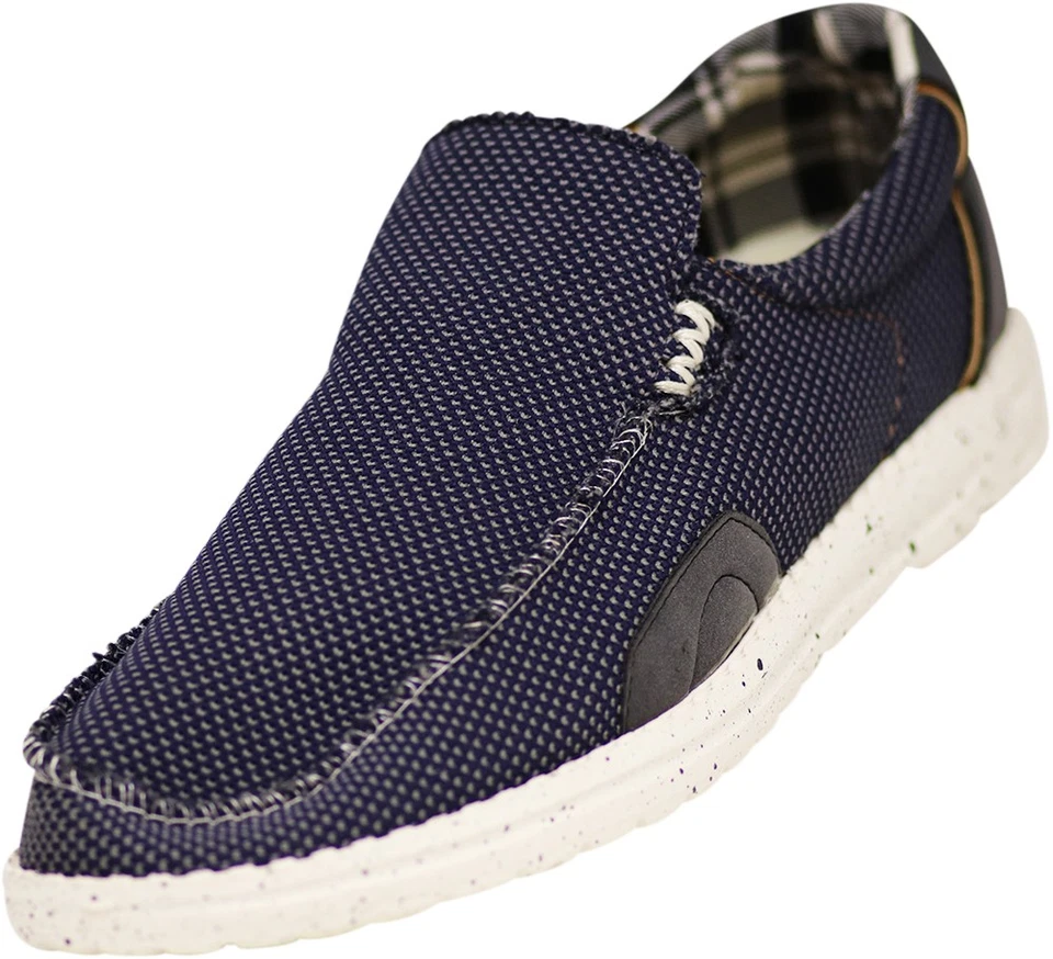 NORTY - Mens Slip On Low Top Boat Loafer Comfortable & Lightweight Shoe - Image 1 of 1