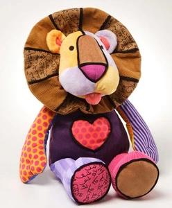Romero Brito Peluche León “Leonardo” 27” Jumbo Arte Pop Peluches Por Enesco - Imagen 1 de 2