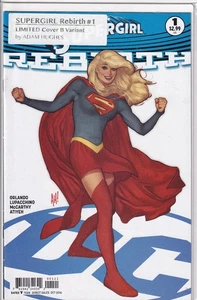 Supergirl #1 NM DC 2016 Adam Hughes Variant Cover BAG BOARD NEW MOVIE SOON! - Picture 1 of 1