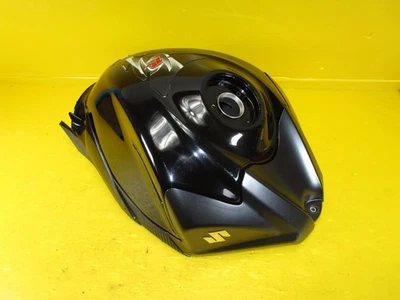 08 09 2008 2009 SUZUKI GSXR 600 750 TANQUE DE GASOLINA CARENADO DE PILA DE COMBUSTIBLE NEGRO - SIN ÓXIDO Foto 1 de 4